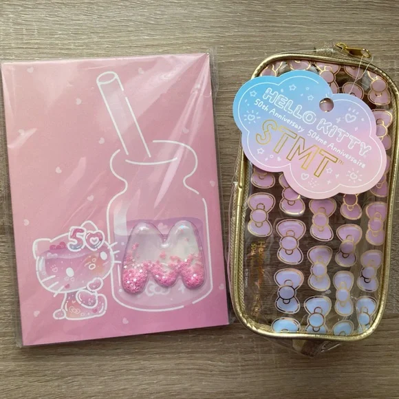 Hello Kitty 50th Anniversary Stationary Bundle - Collectible! 🎀✨🎀✨🎀 - Picture 8 of 8